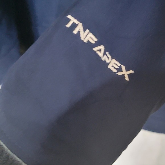The North Face TNF APEX Bionic Soft Shell Fleece Lined L Blue - Picture 5 of 12